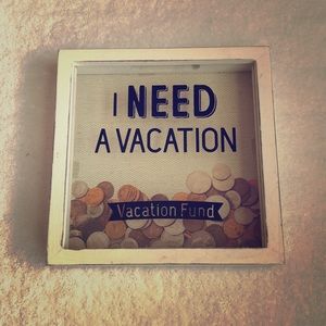 Vacation Fund Coin Holder